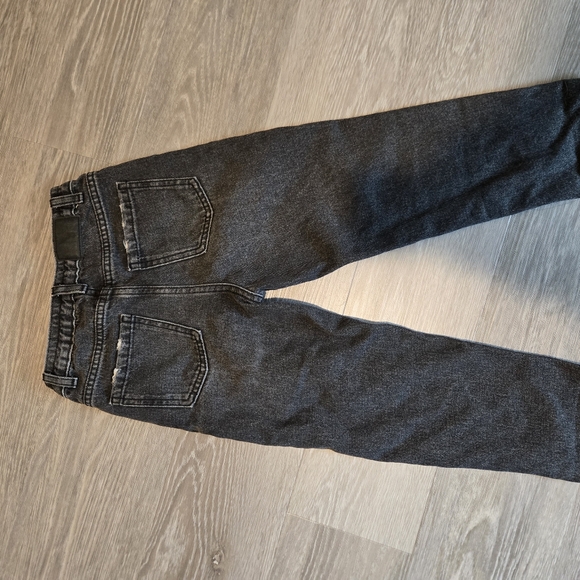 Zara Girl's Black Jeans Size 6 New without Tag - Picture 3 of 4